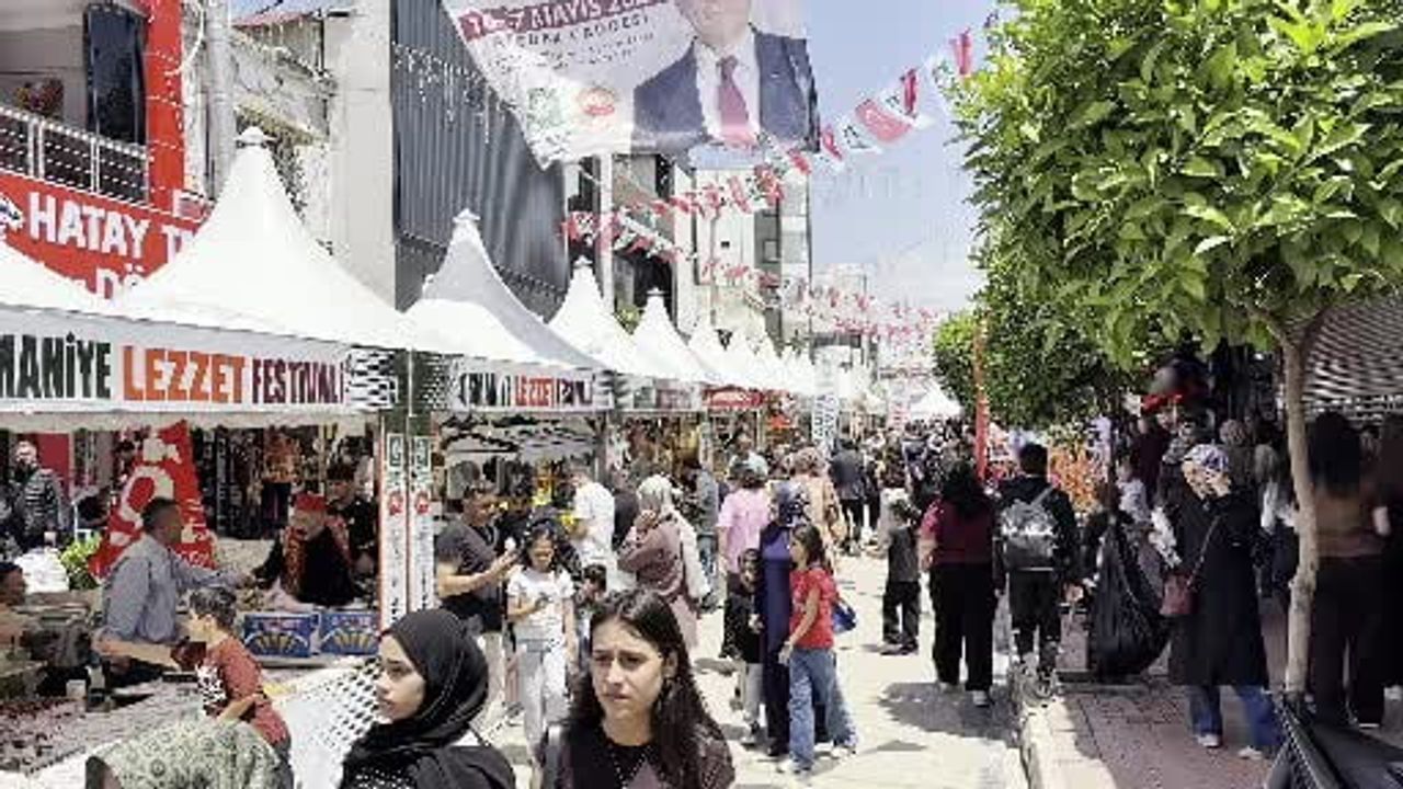 Osmaniye Lezzet Festivali'nde kadın girişimciler öne çıktı