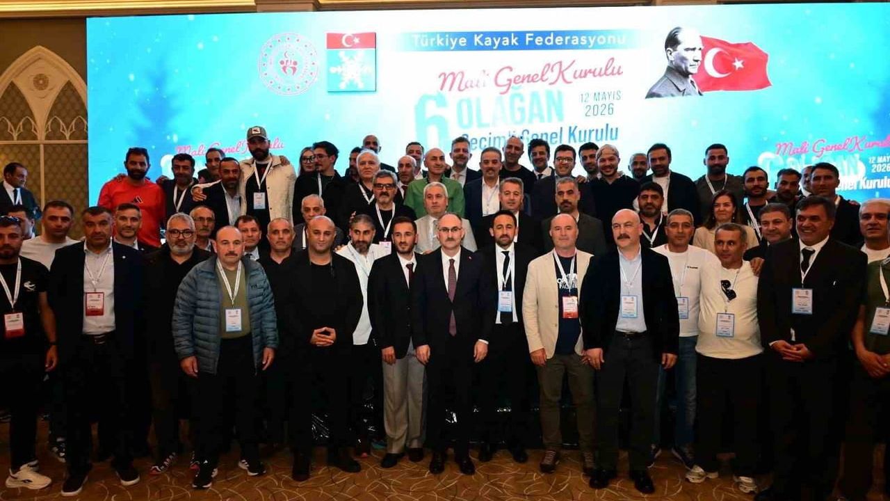 Prof. Dr. Süleyman Şahin Türkiye Kayak Federasyonu Başkanı seçildi; Erzurum'dan 3 temsilci yönetimde