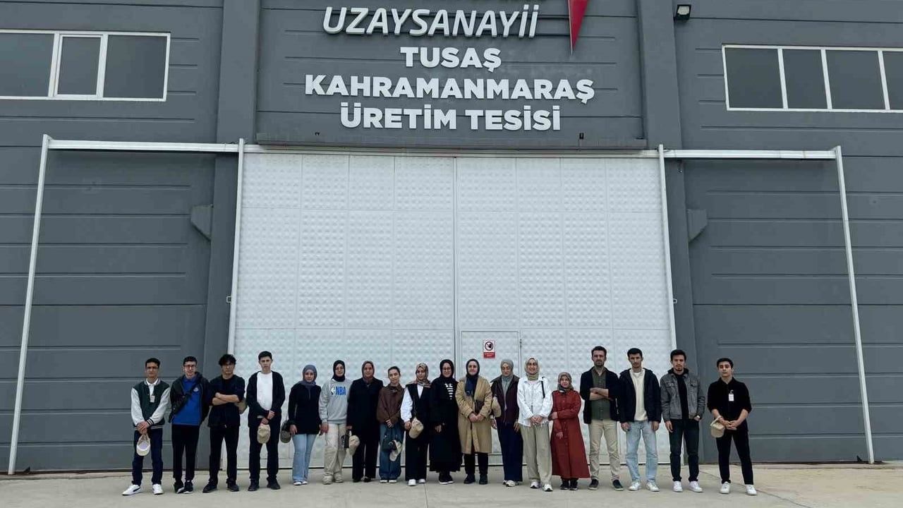 Pusula Maraş, gençleri TUSAŞ Kahramanmaraş Üretim Tesisleri'ne taşıdı