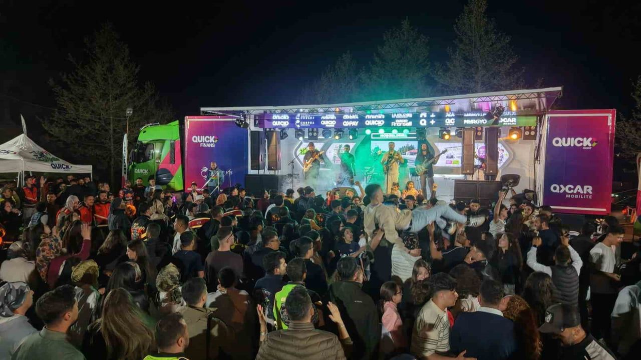 Quick Sigorta ana sponsorluğunda 3. Kadirli/Andırın Motofest'te binlerce motosiklet tutkunu buluştu