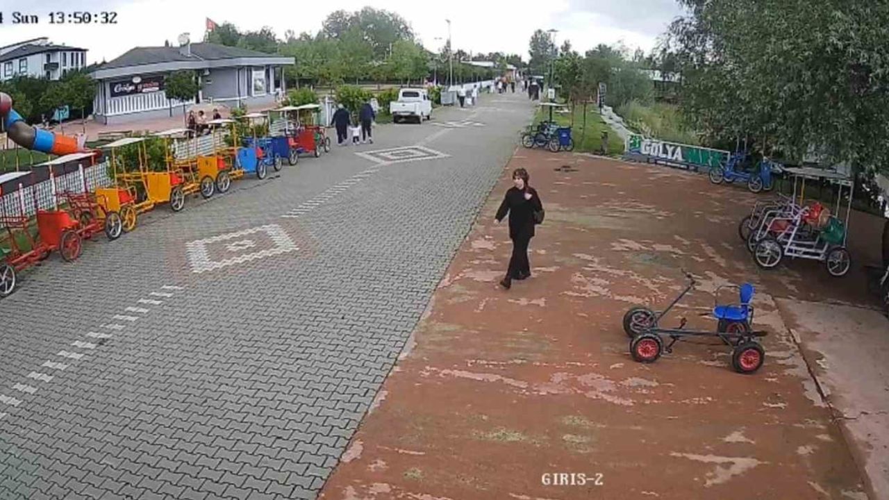 Sakarya’da gölette ölü bulunan 25 yaşındaki Rukiye Görgin’in son anları güvenlik kamerasında