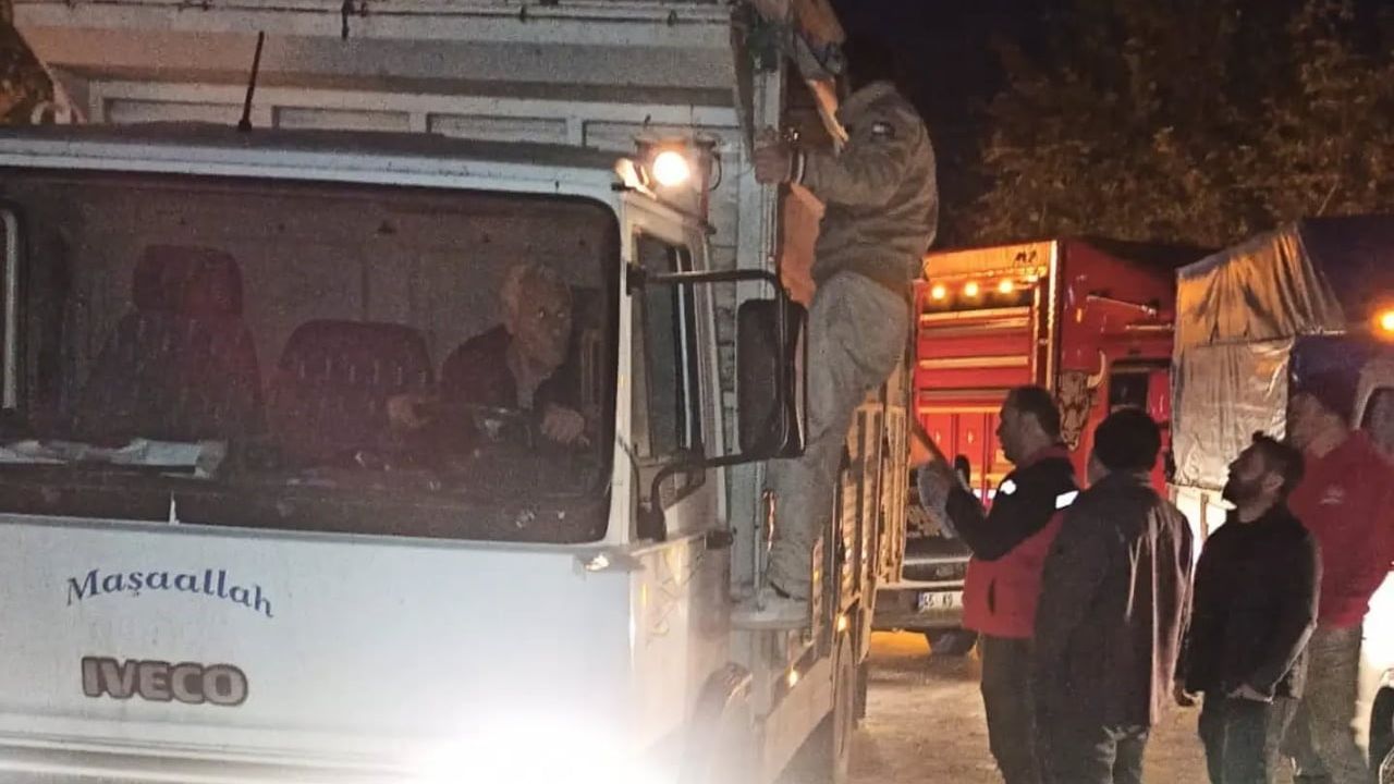 Salihli'de Kurbanlık Canlı Hayvan Nakil Araçlarına Sıkı Denetim