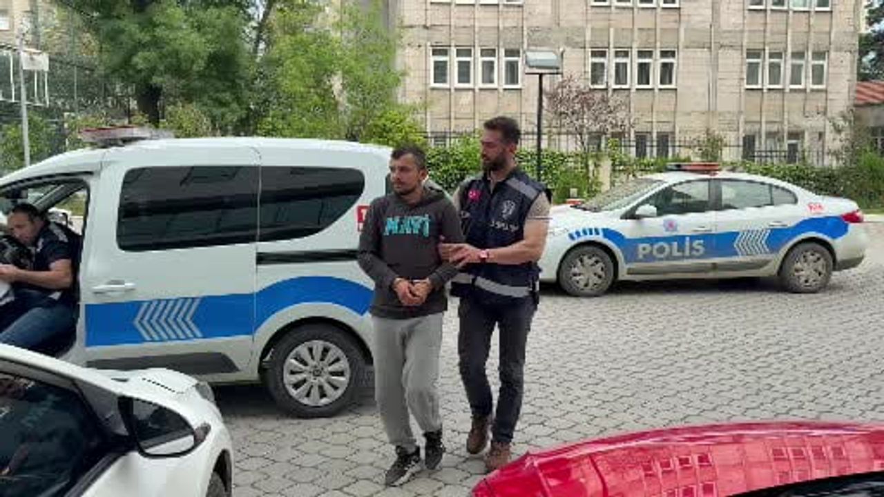Samsun'da eşine şiddet sırasında bacanağına tabak atan şüpheli tutuklandı