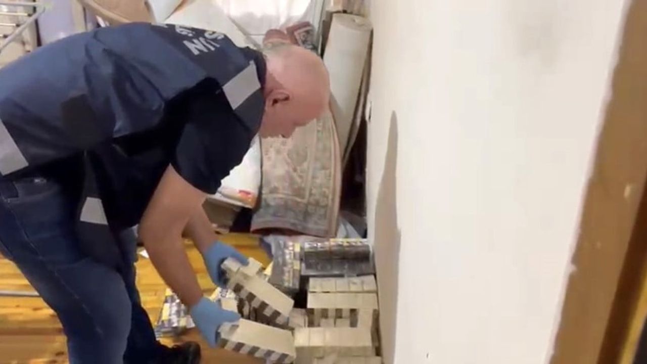 Samsun’da kaçak tütün operasyonu: 26 bin 200 doldurulmuş makaron ve 925 paket kaçak sigara ele geçirildi