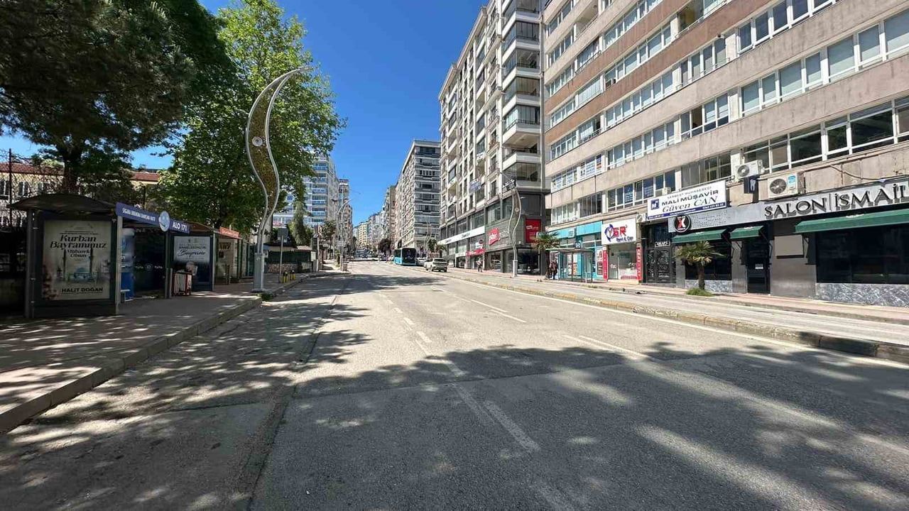 Samsun'da Kurban Bayramı'nın Birinci Günü: Cadde ve Sokaklarda Sessizlik