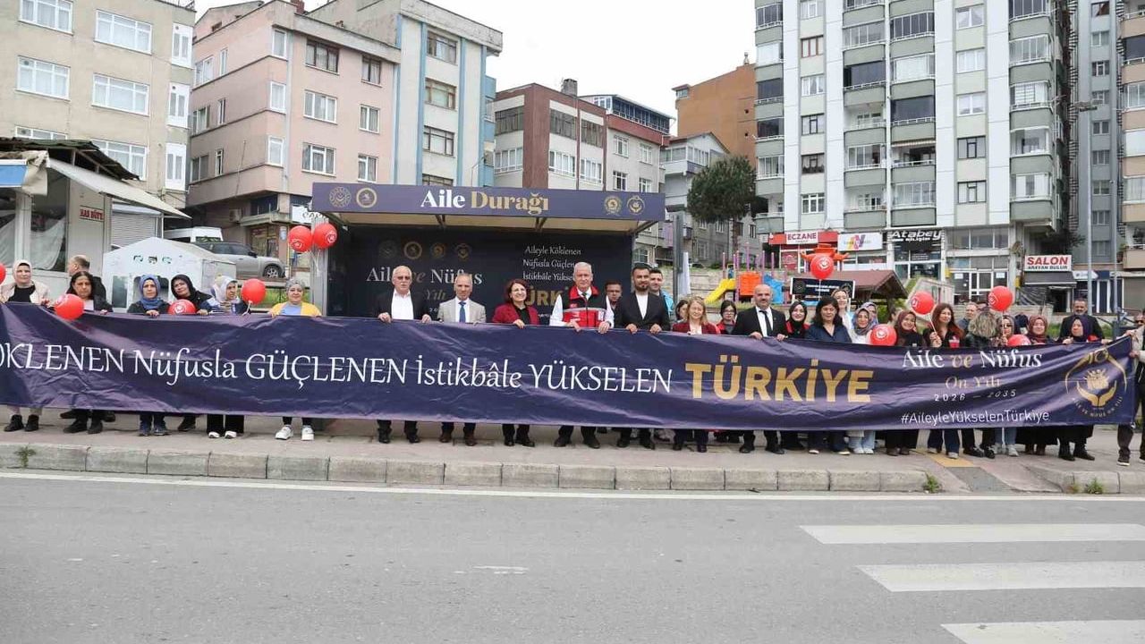 Samsun'da Millî Aile Haftası başladı: Aile Durağı hizmete girdi
