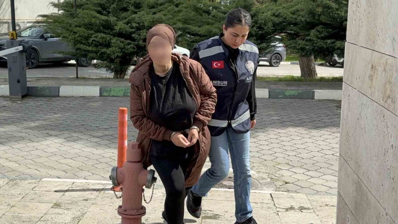 Samsun'da yeğeninin altınlarını çalıp otomobil alan teyze tutuklandı