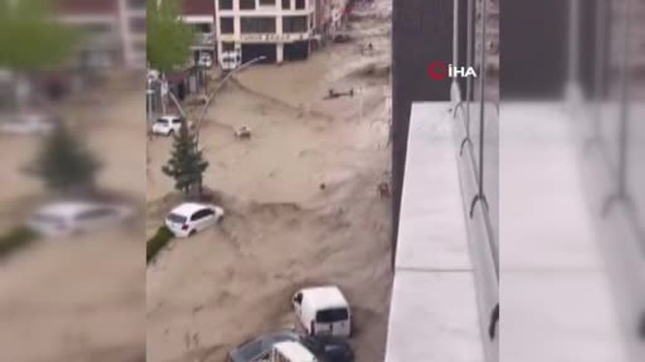 Samsun Havza’da sel sonrası havadan görüntüler: Tahliye ve temizlik çalışmaları sürüyor