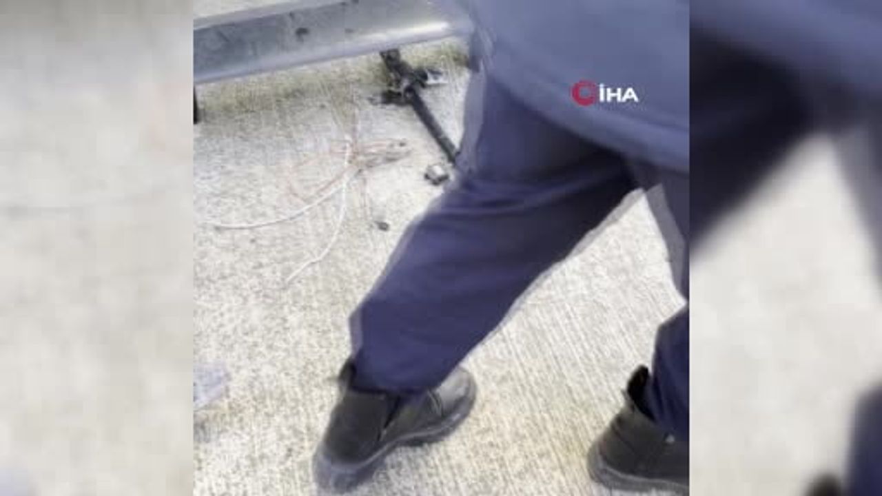 Samsun İlkadım'da insansız hava aracı düştü: 3 evde maddi hasar