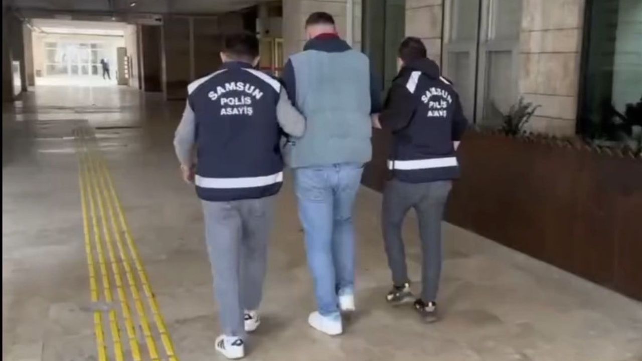 Samsun İlkadım'da 'kasten öldürme' suçundan 17 yıl 11 ay 15 gün hapis cezası bulunan A.E. yakalandı