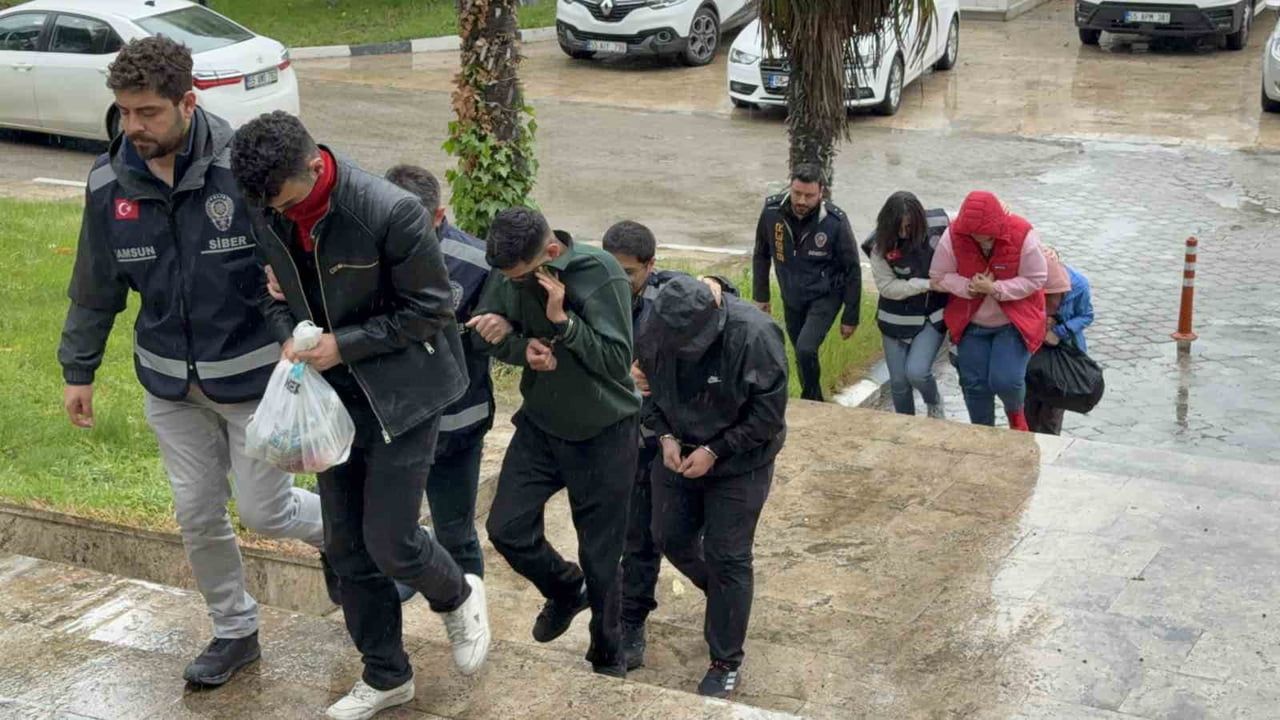 Samsun merkezli soruşturmada sahte e-Devlet ve TOKİ başvuru siteleriyle yaklaşık 1,5 milyar TL işlem tespit edildi, 7 kişi adliyeye sevk edildi