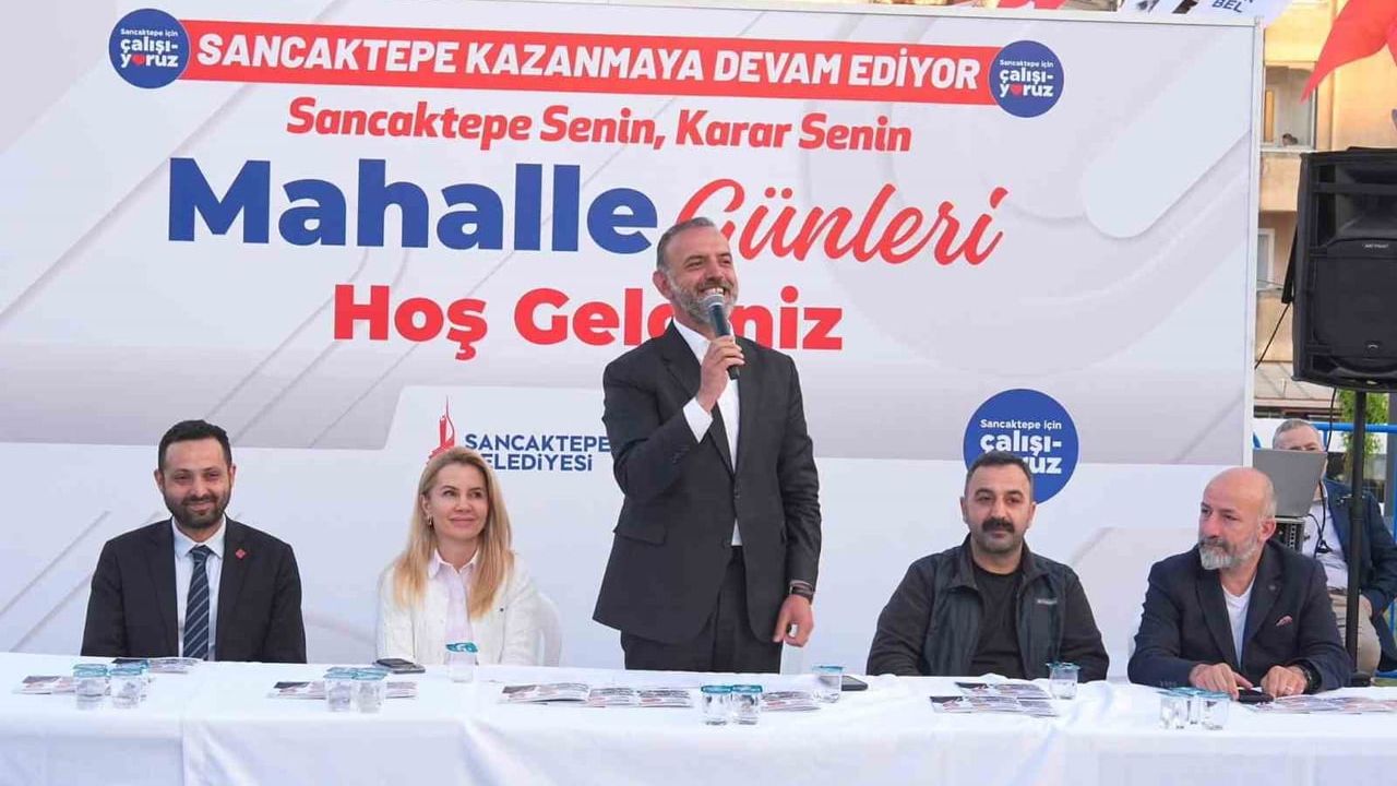 Sancaktepe’de 'Mahalle Günleri' başladı: Vatandaşla ortak akıl vurgusu