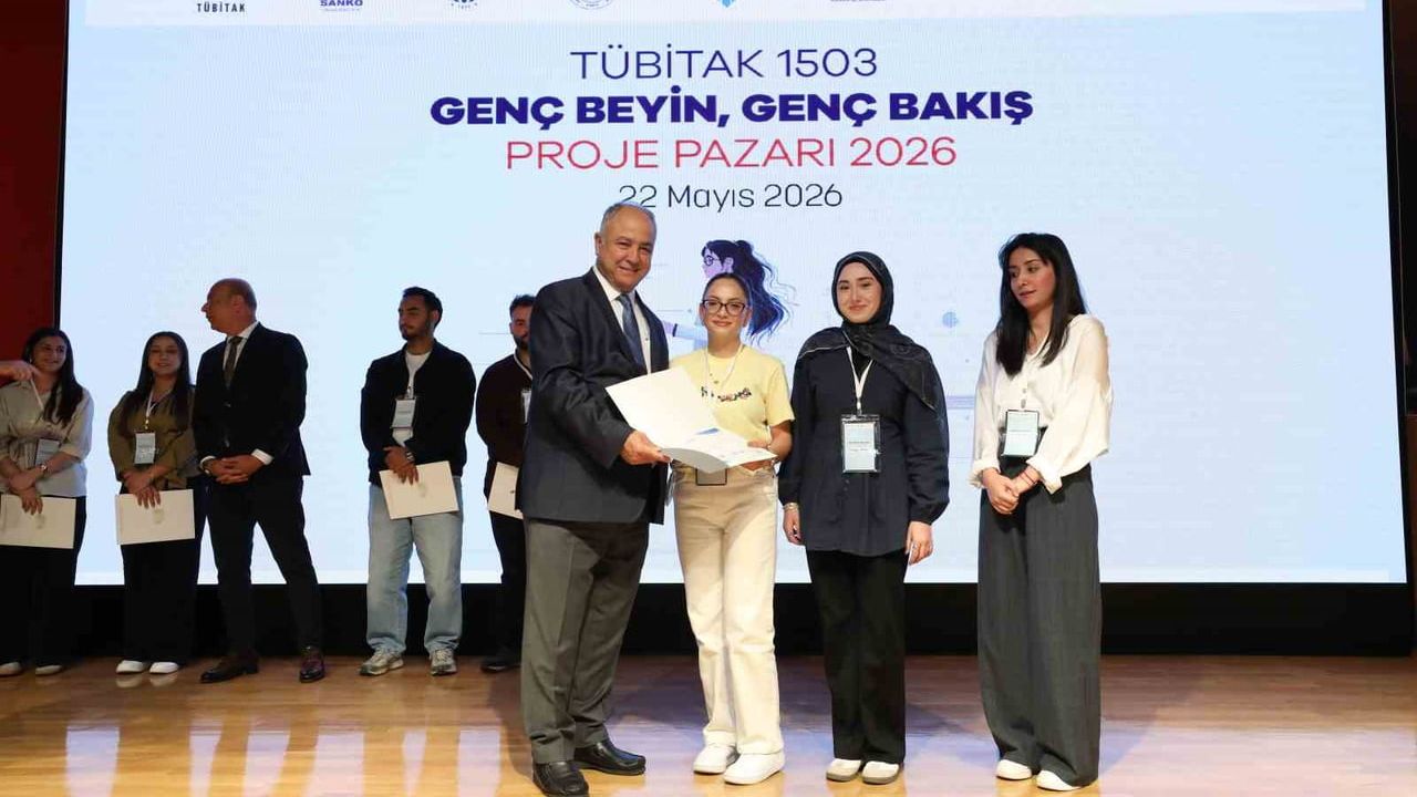 SANKO Üniversitesi yürütücülüğünde "Genç Beyin, Genç Bakış Proje Pazarı 2026" tamamlandı