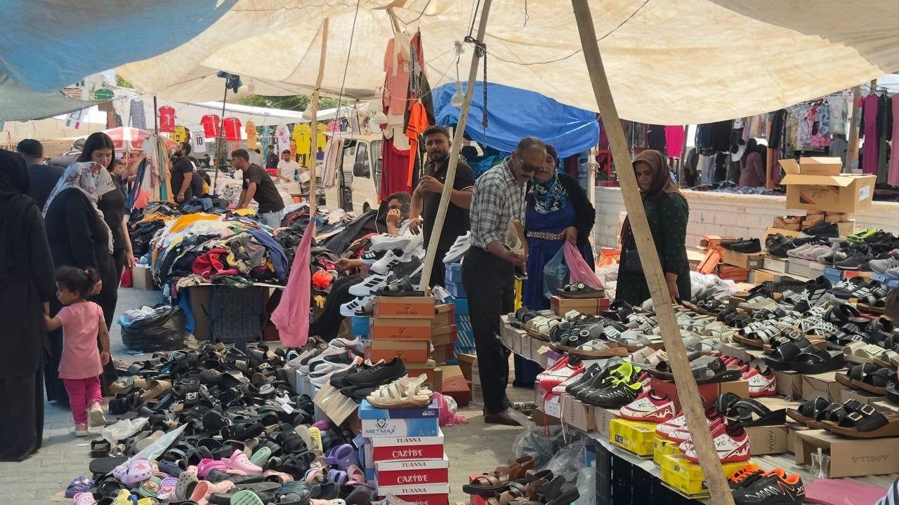 Şanlıurfa Ceylanpınar'da Bayram Öncesi Çarşıda Yoğunluk ve Esnaf Beklentileri