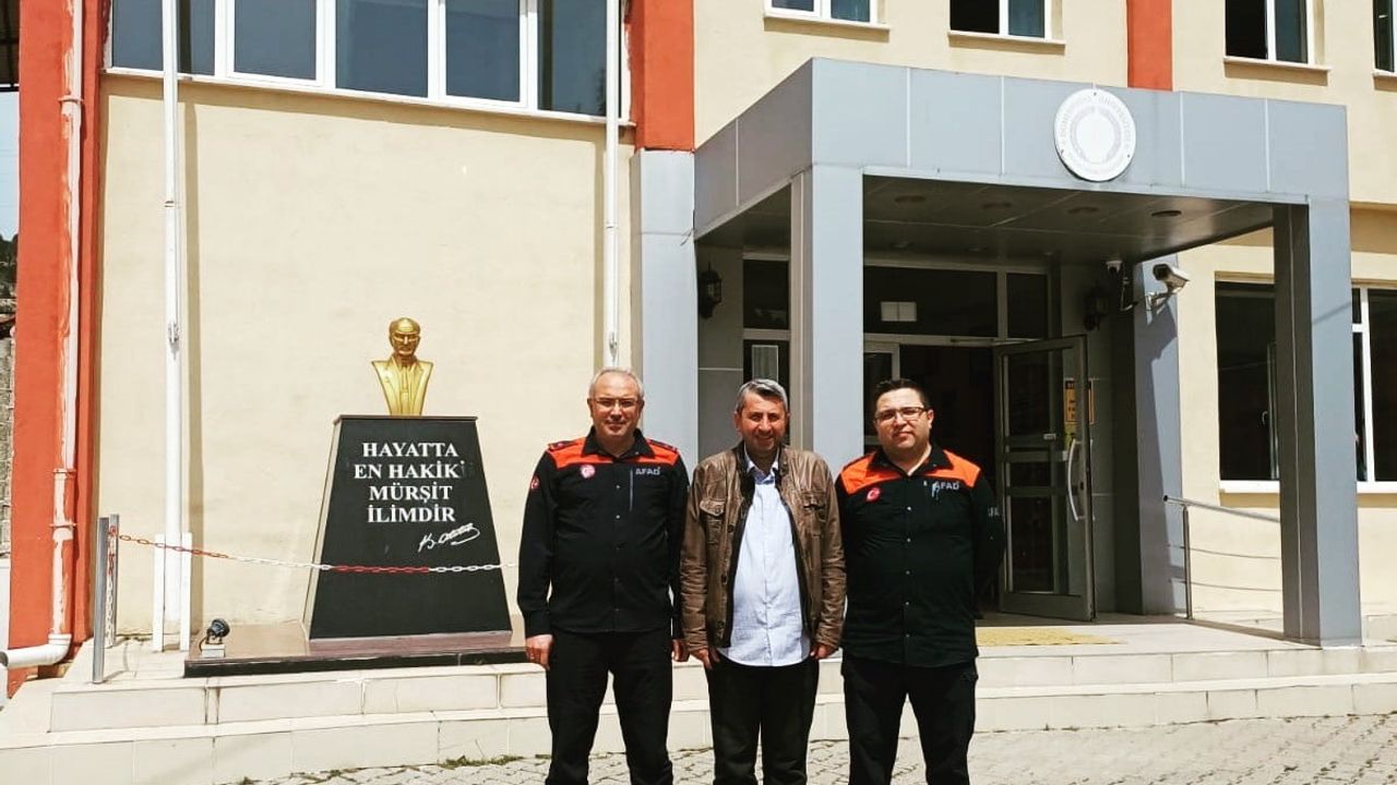 Şaphane MYO'da KBRN farkındalık eğitimi verildi