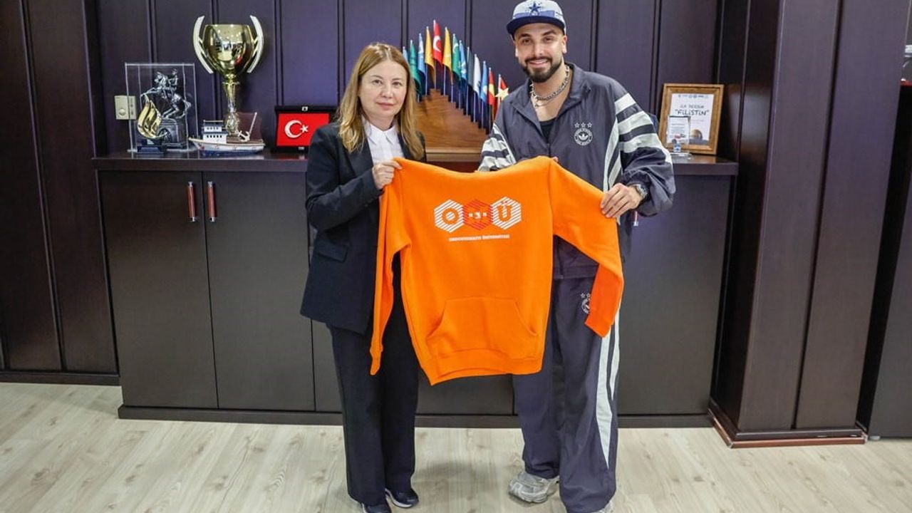 Sefo, OMÜ Rektörü Prof. Dr. Fatma Aydın'ı ziyaret etti