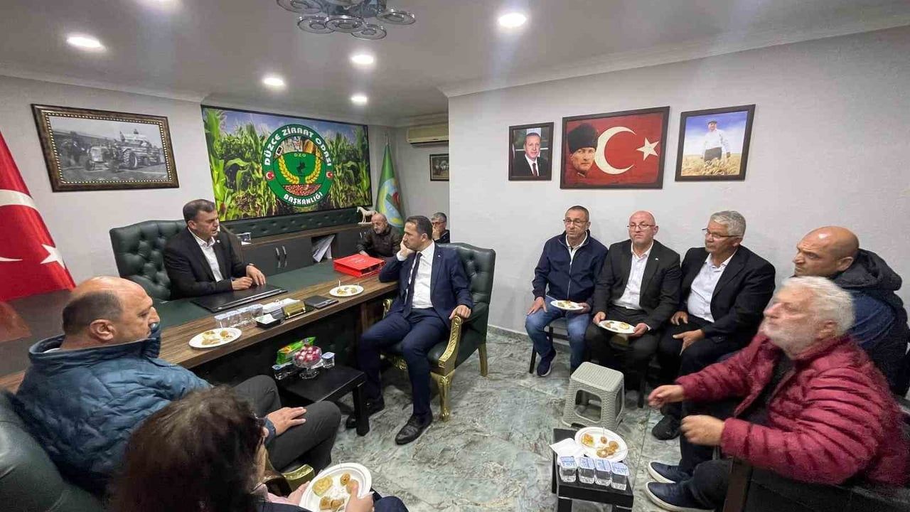 Şengüloğlu: 'Çiftçimizin emeği, Türkiye’nin geleceğidir' — Dünya Çiftçiler Günü'nde Düzce Ziraat Odası ziyareti