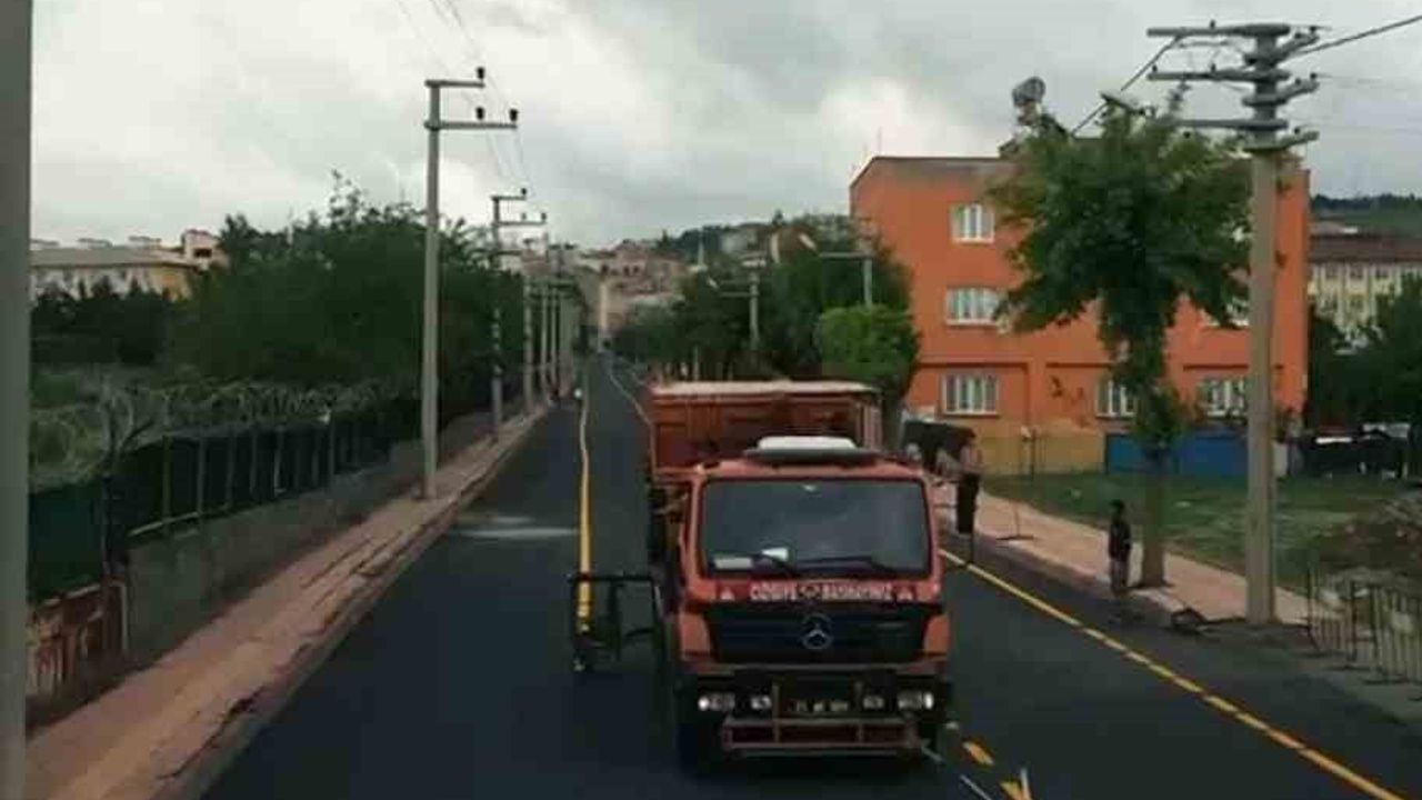 Siirt’te 14 buçuk kilometrelik yol çalışması tamamlandı