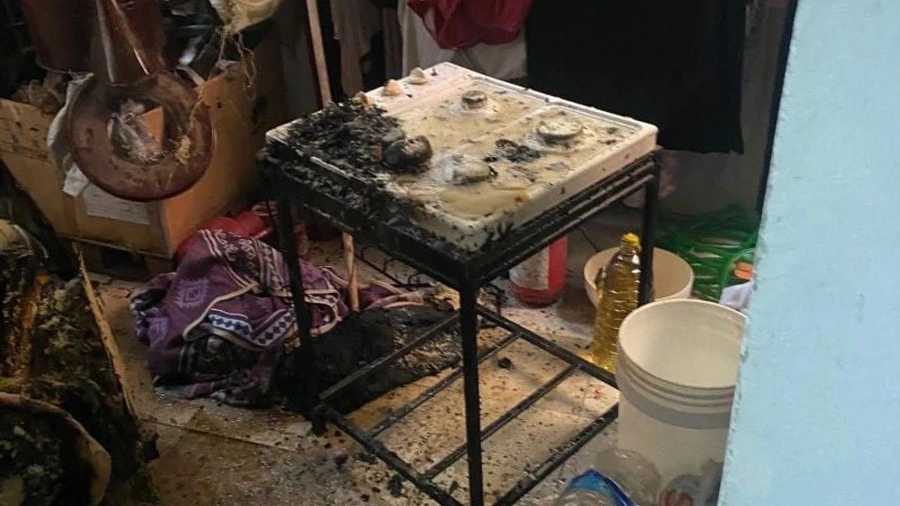 Siirt'te apartman dairesinde çıkan yangın kontrol altına alındı