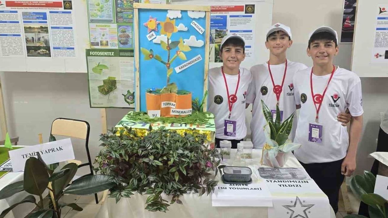 Silvan Mesleki ve Teknik Anadolu Lisesi'nde TÜBİTAK 4006 Bilim Fuarı: 14 özgün proje sergilendi