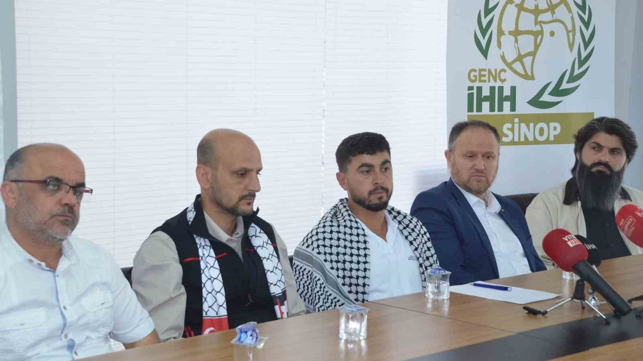 Sinoplu kaptan Tahsin Ünlü: Küresel SUMUD Filosu, uluslararası sularda İsrail tarafından alıkonuldu