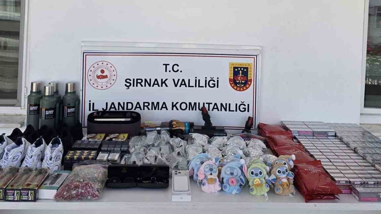 Şırnak’ta 23 milyon 812 bin TL değerinde kaçak malzeme ele geçirildi