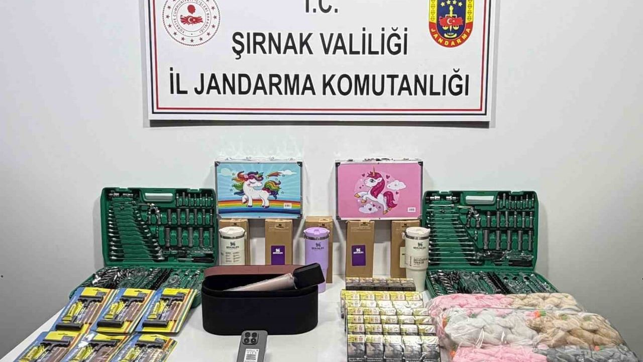 Şırnak'ta jandarmadan asayiş, kaçakçılık ve narkotik operasyonu