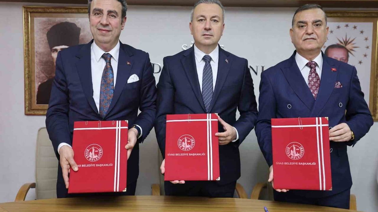 Sivas'ta esnaf için tek çatı: Meslek odalarının yeni hizmet binası protokolü imzalandı