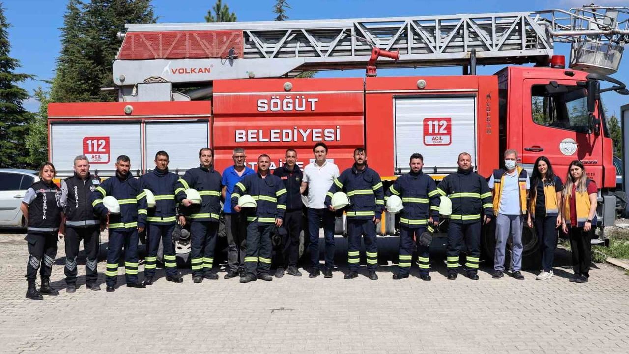 Söğüt Devlet Hastanesi'nde 2026 Deprem Hastane Afet Planı tahliye tatbikatı