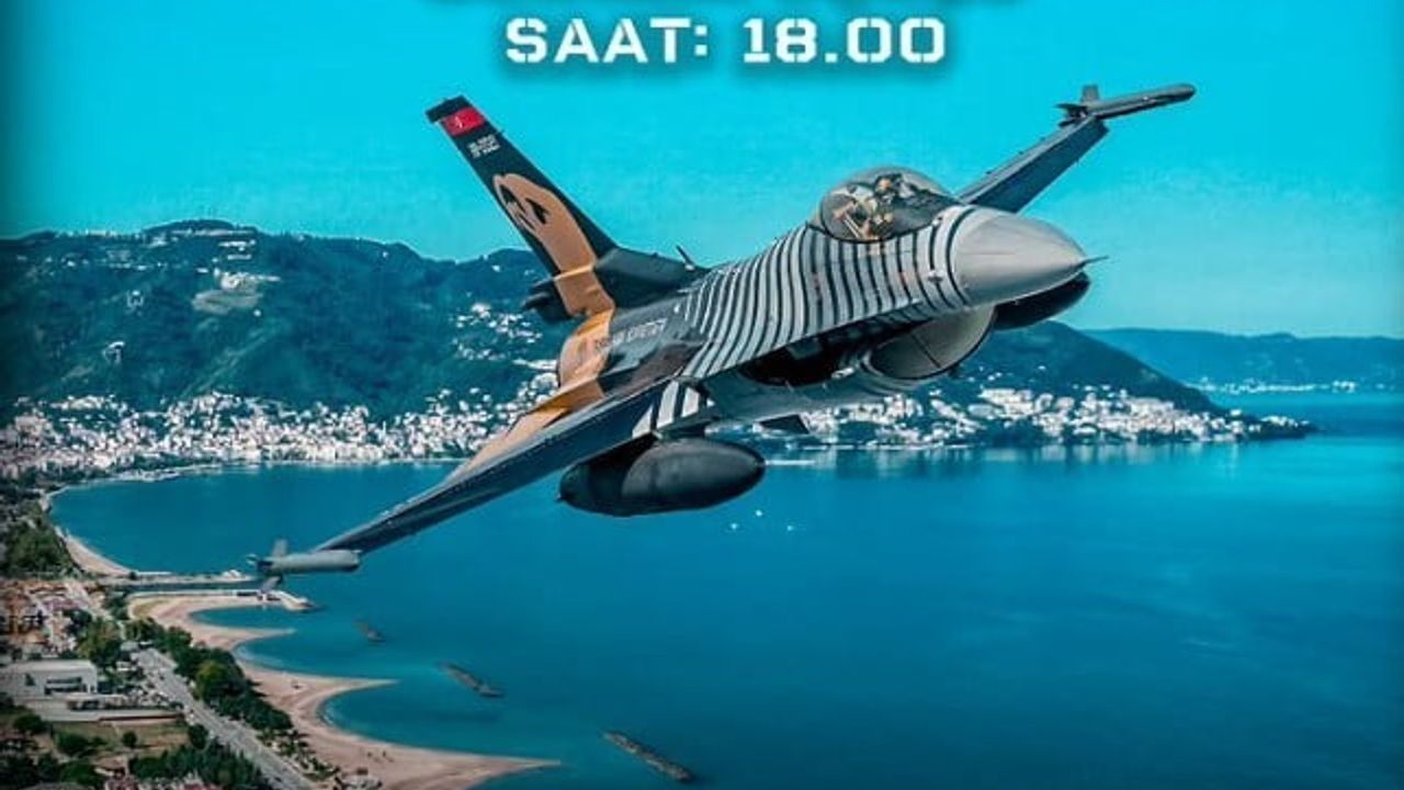SOLOTÜRK, Ordu'da Akyazı Sahili Durugöl Kurtuluş Tabiat Parkı'nda Gösteri Uçuşu Yapacak