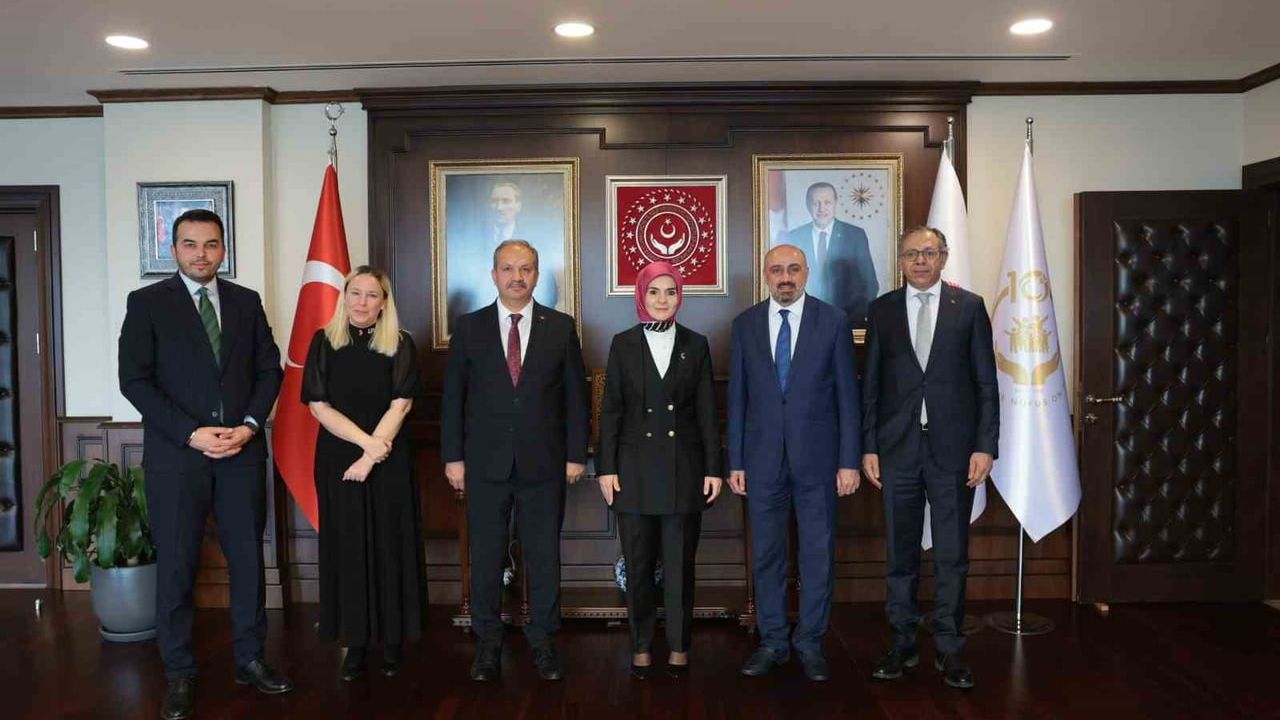 Sosyal hizmet çalışanlarının güvenliği: Sağlık-Sen heyeti Bakan Mahinur Özdemir Göktaş ile görüştü