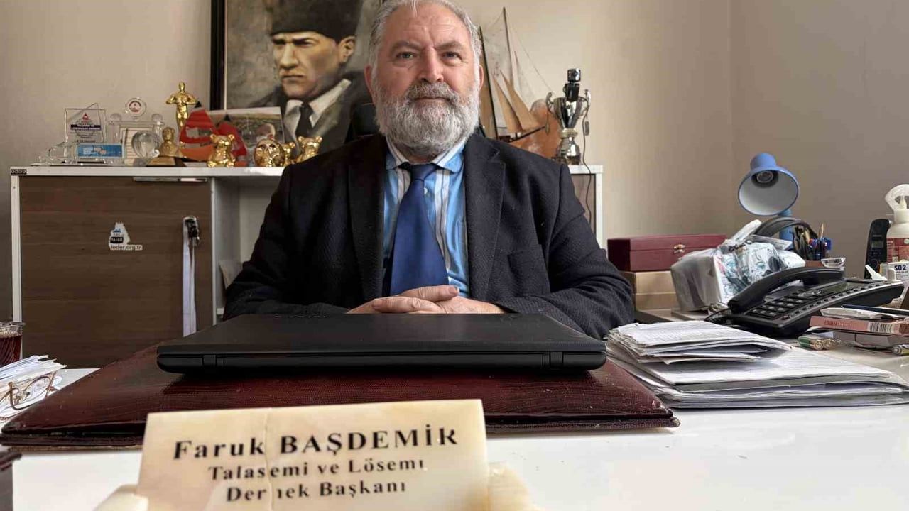 TALÖSEV Başkanı Başdemir: Talasemi hastalarının kan ve hekim ihtiyaçlarına dikkat çekildi