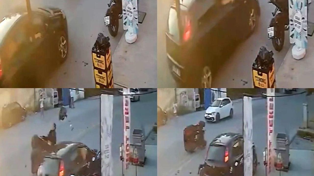 Tarsus’ta ATV ile otomobil çarpıştı: Sürücü yaralandı