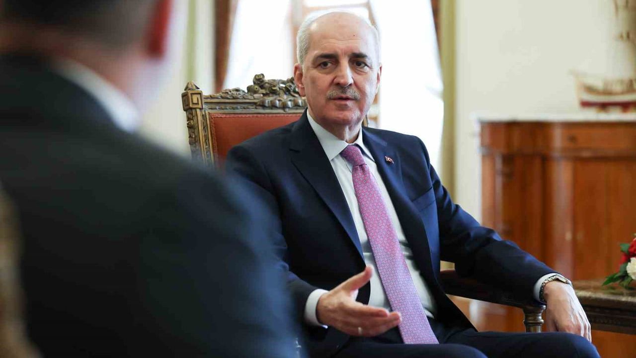 TBMM Başkanı Kurtulmuş, TBB Başkanı Sağkan ve heyetini kabul etti: Avukatlara yönelik şiddet gündemde