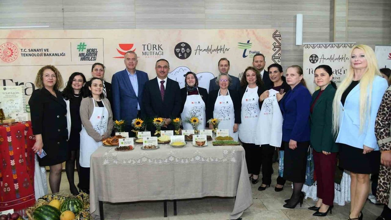 Tekirdağ'da 'Bir Sofrada Miras' temasıyla Türk Mutfağı Haftası başladı