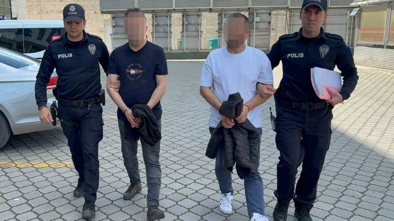 Tekkeköy'de eski iş yerine silahla ateş açan kişi ve arkadaşı tutuklandı