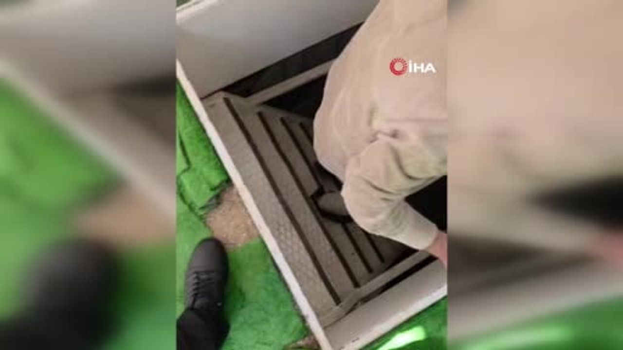 Tepebaşı operasyonunda bahçeye gömülü gizli odada 9 kaçak kripto madencilik cihazı ele geçirildi