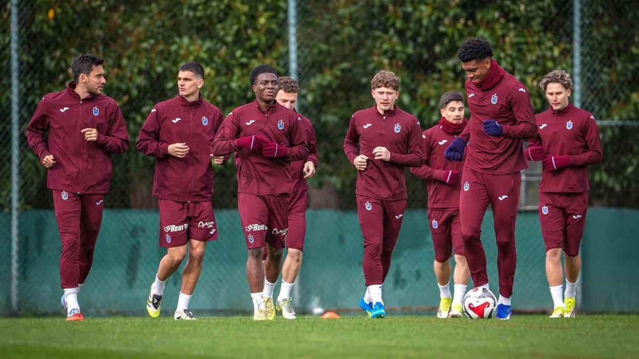 Trabzonspor, Beşiktaş maçı hazırlıklarına başladı