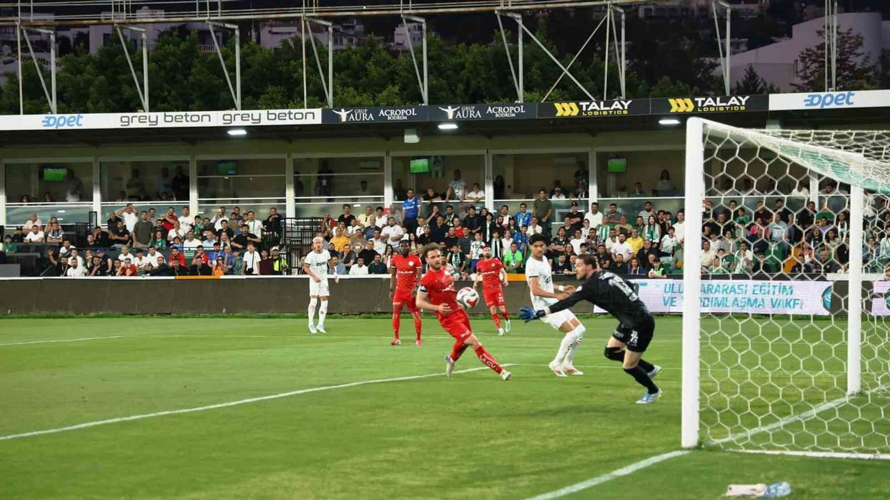 Trendyol 1. Lig Play-off Yarı Finali: Bodrum FK 1 - Çorum FK 0