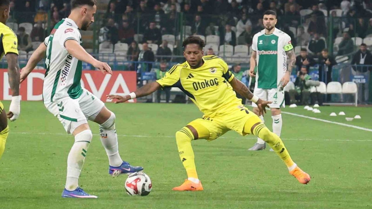 Trendyol Süper Lig 33. Hafta: Konyaspor 0-3 Fenerbahçe