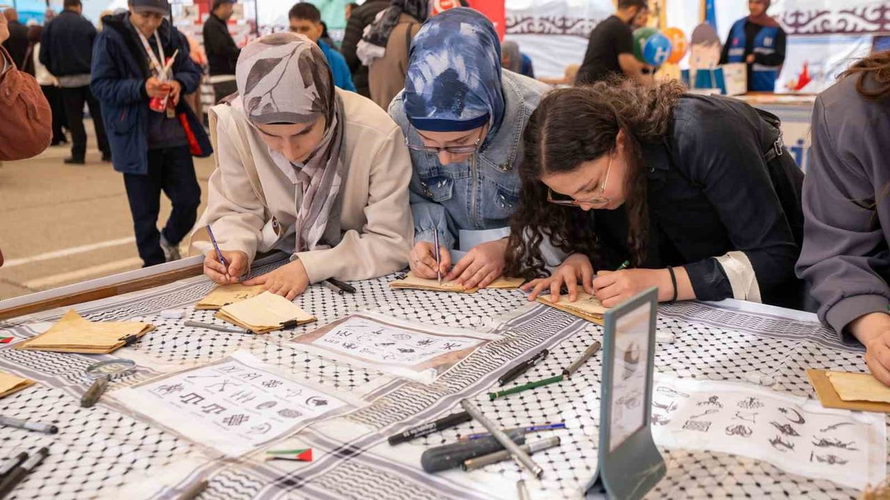 TÜRGEV standı 8. Etnospor Kültür Festivali'nde yoğun ilgi gördü