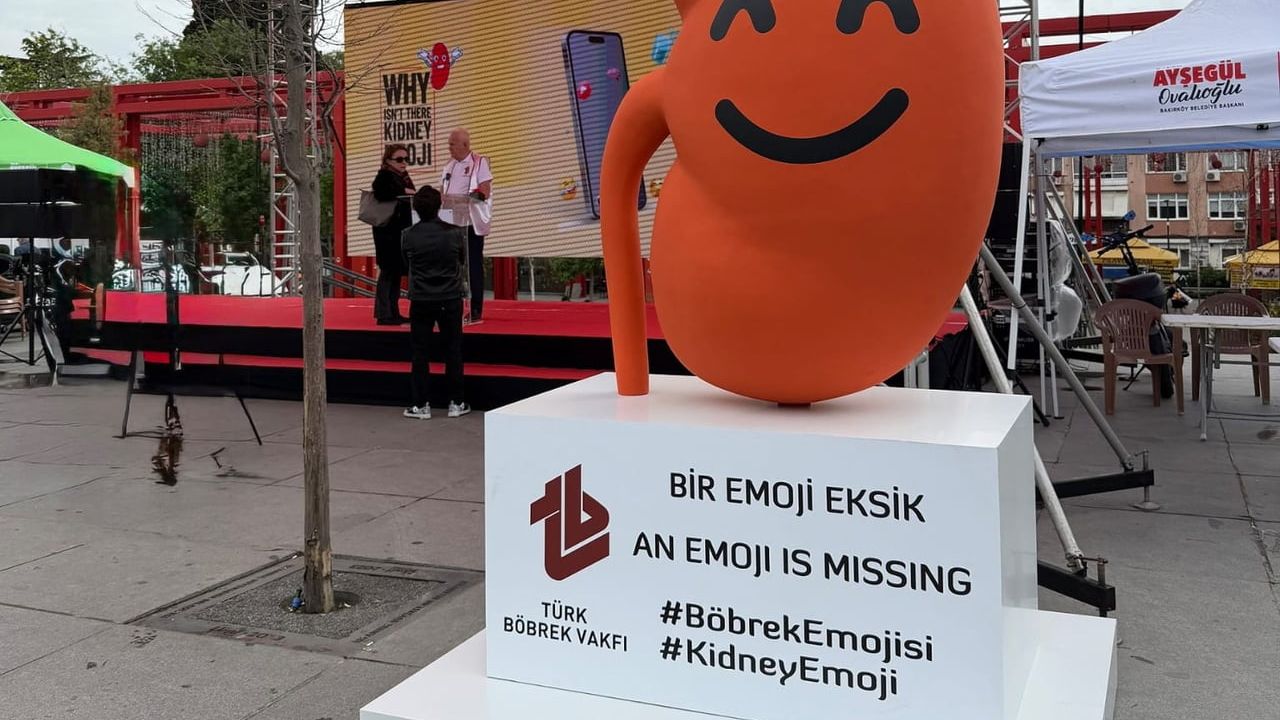 Türk Böbrek Vakfı'ndan çağrı: Böbrek Emojisi için Unicode başvurusu
