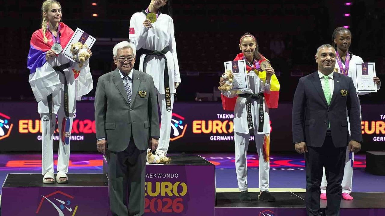 Türkiye, Avrupa Taekwondo Şampiyonası'nda üçüncü kez üst üste şampiyon oldu