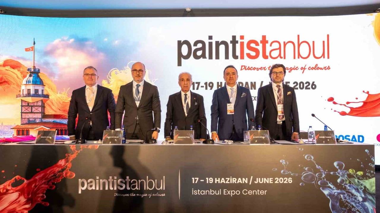 Türkiye boya sektörü ihracatta hızla yükseliyor; Paintistanbul 2026 hazırlıkları sürüyor