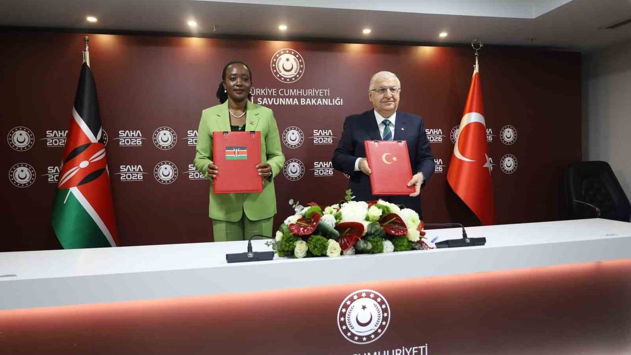 Türkiye ile Kenya arasında savunma iş birliği anlaşması SAHA 2026'da imzalandı
