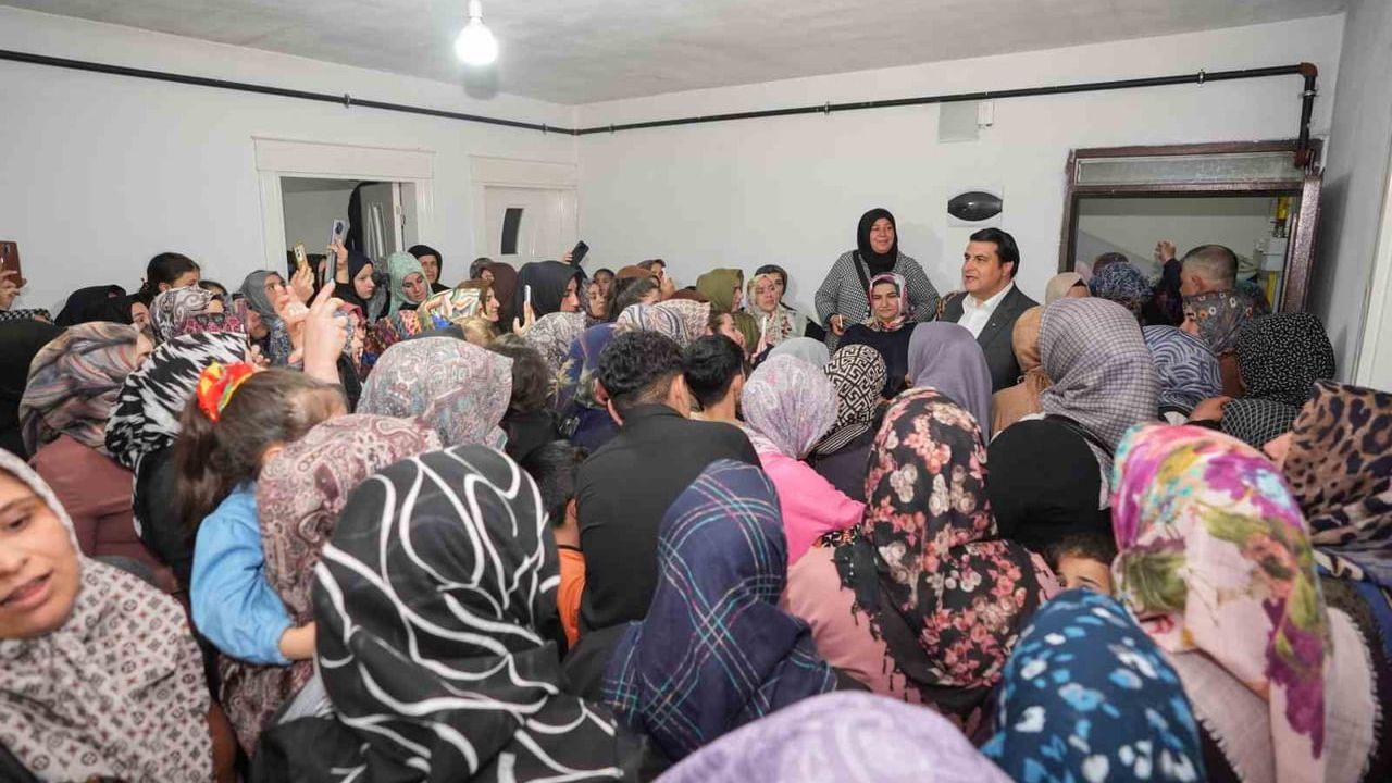 Umut Yılmaz Şirinevler’de kadınlarla buluştu: Afet sonrası çalışmalar ve Halfeti müjdesi
