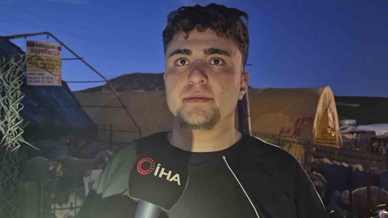 Yenimahalle Kurban Pazarında Besicilerin Gece Mesaisi