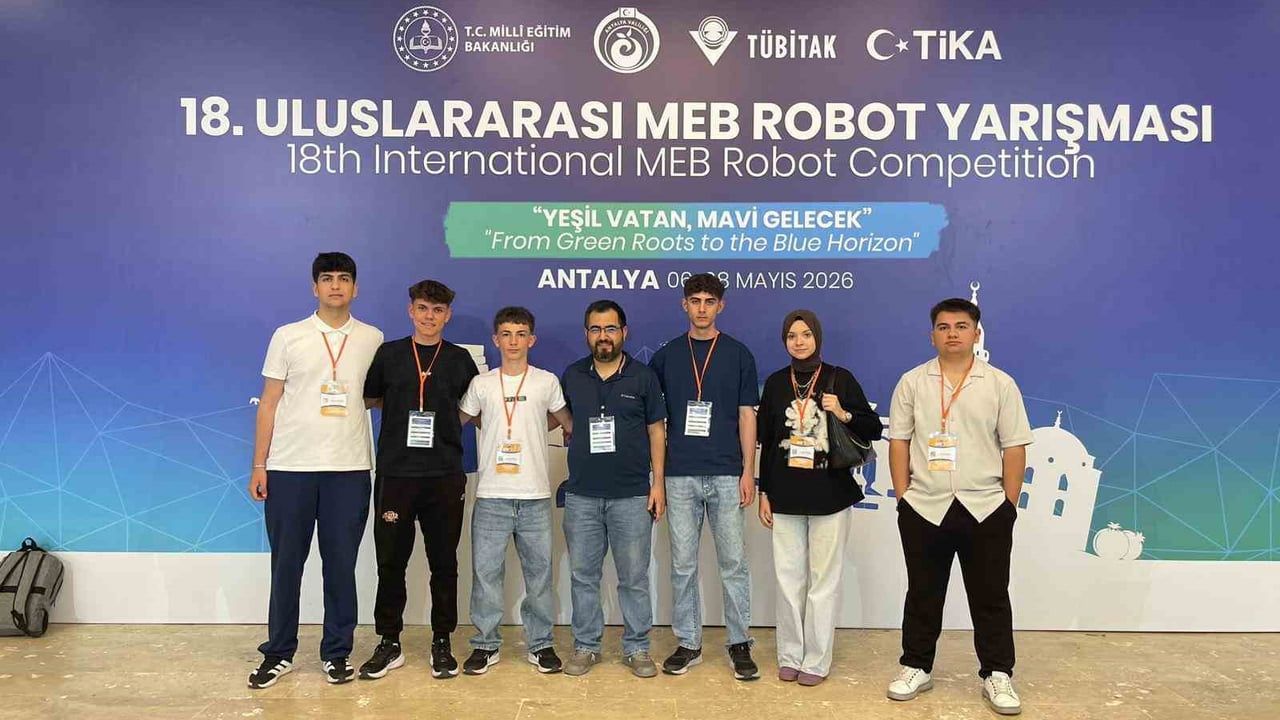 Yıldırım Ticaret MTAL'in 'SONIC2' Robotu, Uluslararası MEB Robot Yarışması'nda Türkiye 4'üncülüğü