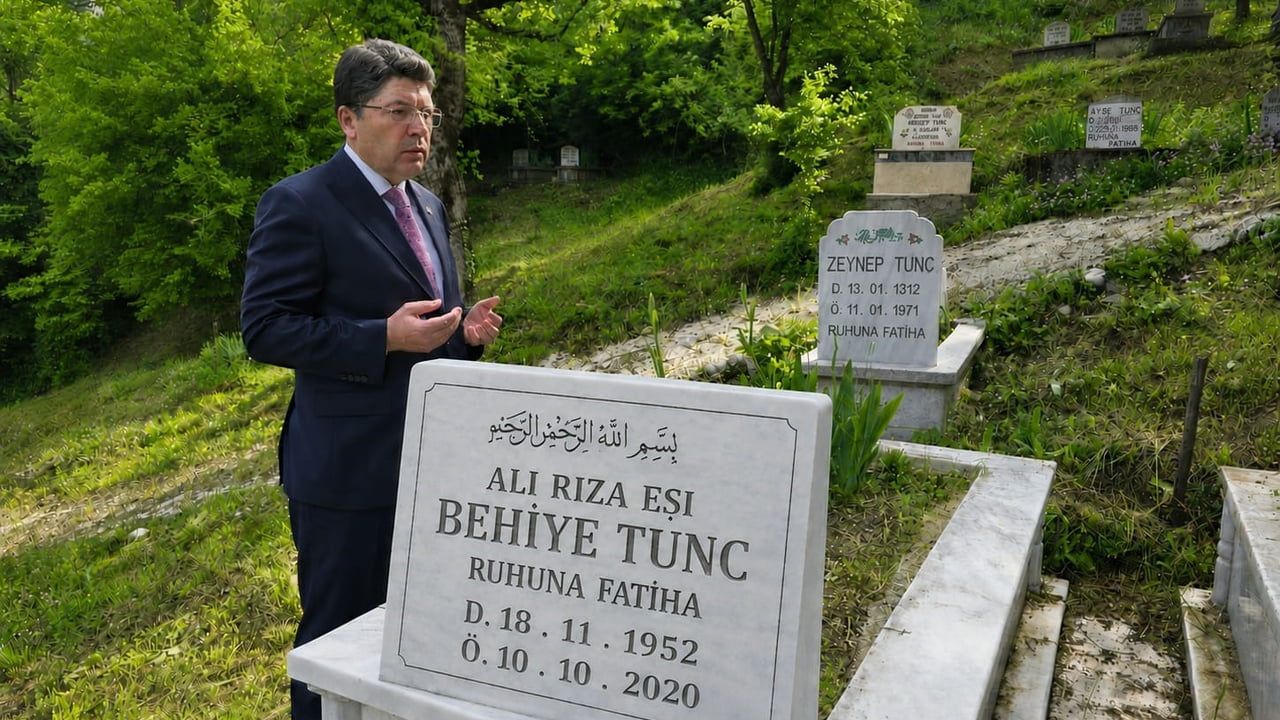 Yılmaz Tunç, Anneler Günü'nde Annesinin Mezarını Ziyaret Edip Şehit Aileleriyle Buluştu