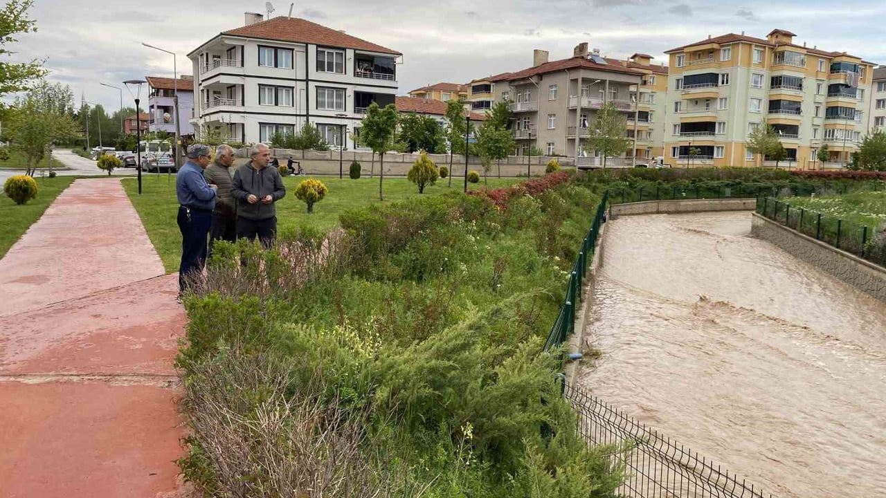 Yozgat Sorgun'da Eğriöz-Delibaş Deresi 25 Yıl Sonra Yeniden Aktı